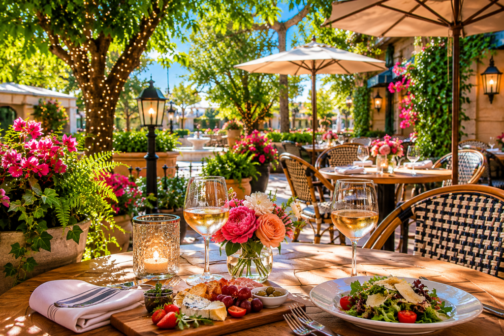The best restaurants in Las Vegas for patio dining.  Where the locals dine.