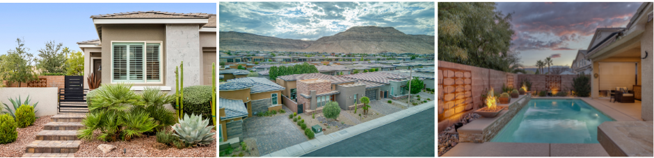 Luxury home in a Summerlin neighborhood